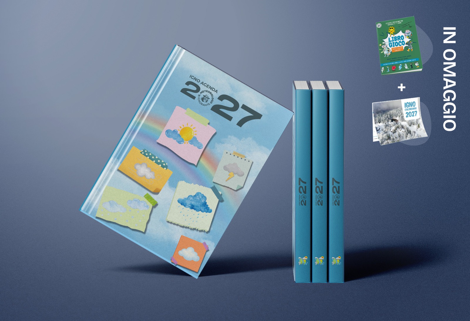 ignoAGENDA 2026 + ignoCALENDARIO e LIBRO GIOCO in omaggio